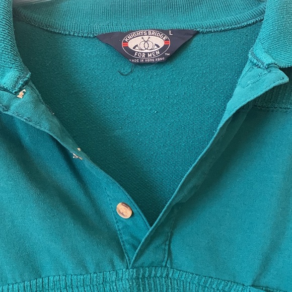 80’s Quarter Button Long Sleeve - Picture 4 of 5